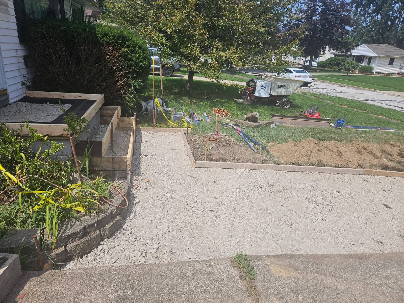 Retaining Walls by CS & Sons Concrete in Northeast Ohio