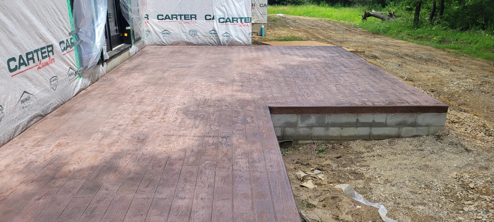 Stamped & Decorative Concrete project by CS & Sons Concrete in Northeast Ohio