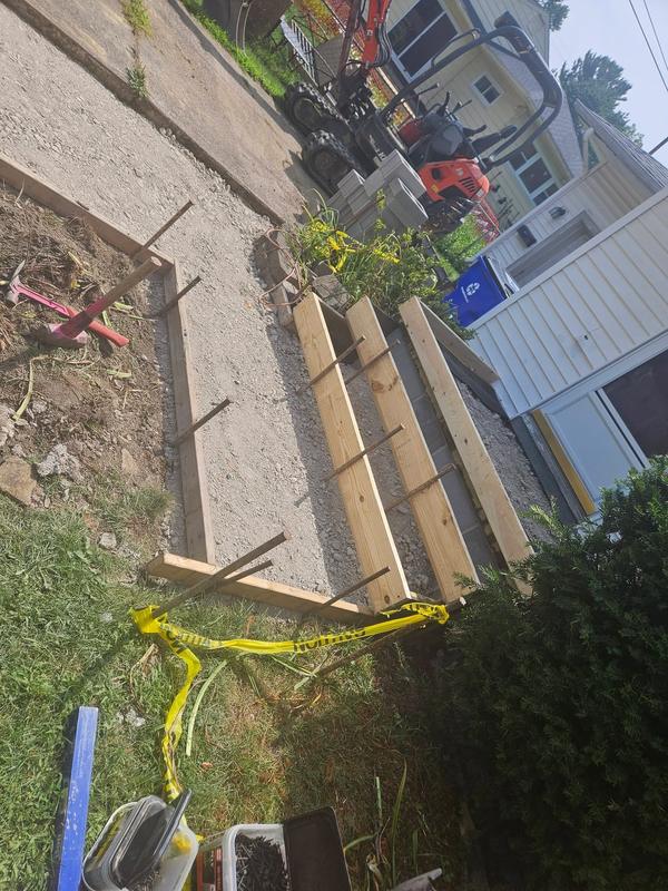 Concrete and construction project completed by CS & Sons Concrete LLC in Northeast Ohio