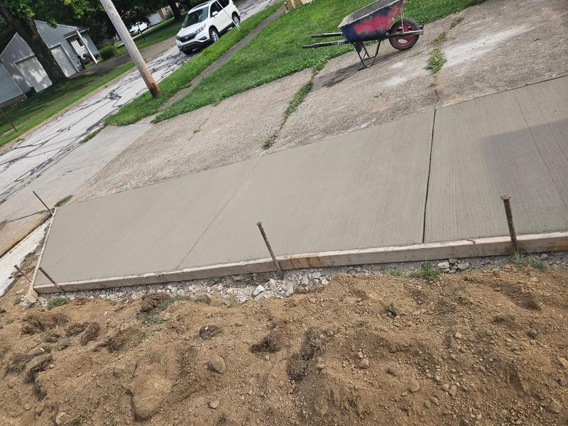 Concrete and construction project completed by CS & Sons Concrete LLC in Northeast Ohio