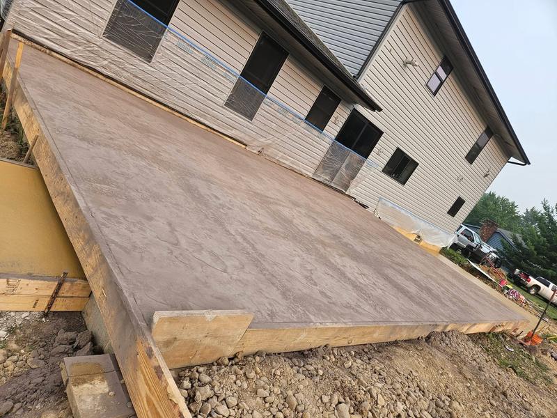 Concrete and construction project completed by CS & Sons Concrete LLC in Northeast Ohio
