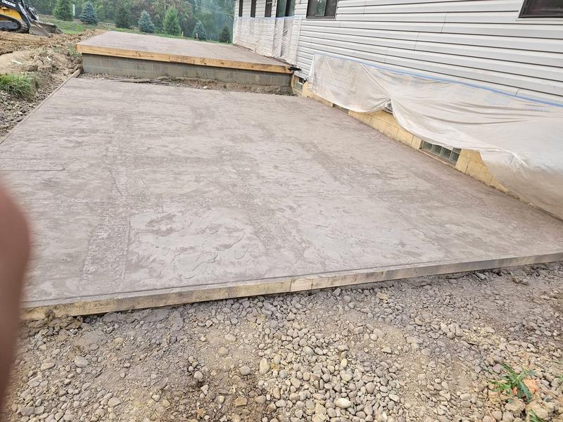 Concrete and construction project completed by CS & Sons Concrete LLC in Northeast Ohio