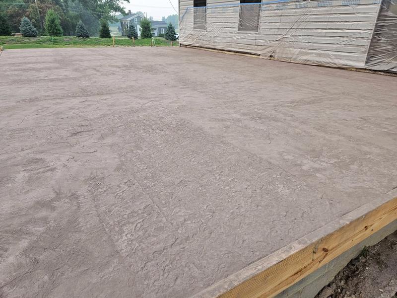 Concrete and construction project completed by CS & Sons Concrete LLC in Northeast Ohio