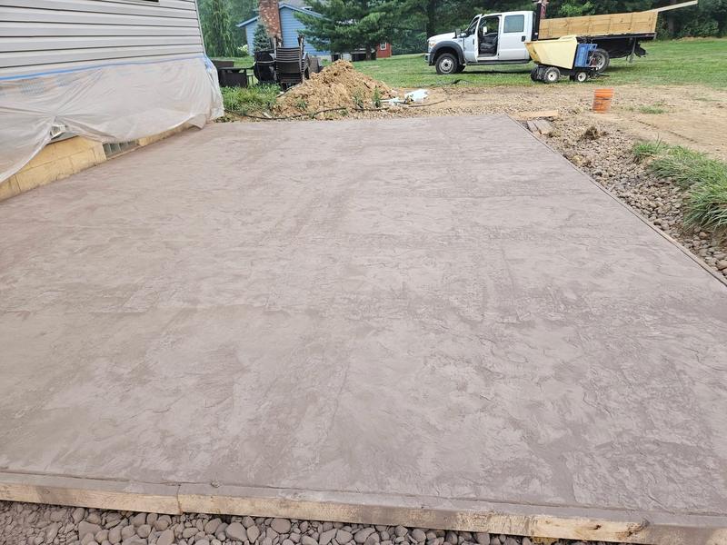 Concrete and construction project completed by CS & Sons Concrete LLC in Northeast Ohio