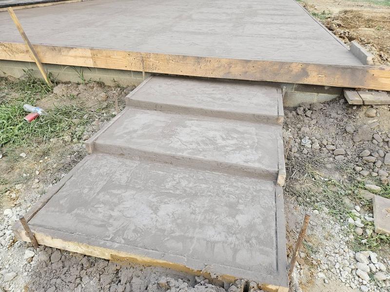 Concrete and construction project completed by CS & Sons Concrete LLC in Northeast Ohio