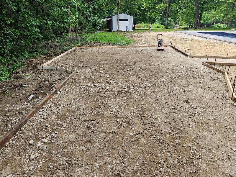 Concrete and construction project completed by CS & Sons Concrete LLC in Northeast Ohio