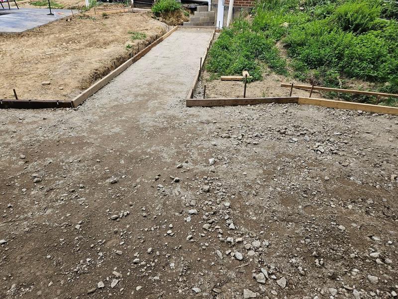 Concrete and construction project completed by CS & Sons Concrete LLC in Northeast Ohio