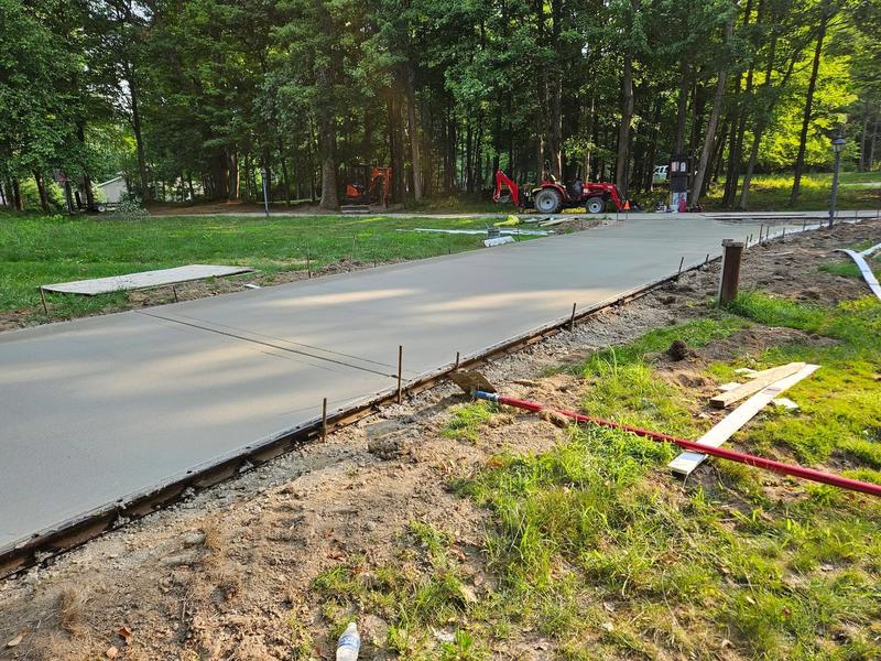 Concrete and construction project completed by CS & Sons Concrete LLC in Northeast Ohio