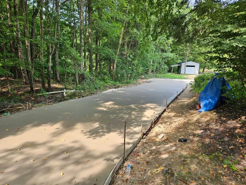 Concrete and construction project completed by CS & Sons Concrete LLC in Northeast Ohio