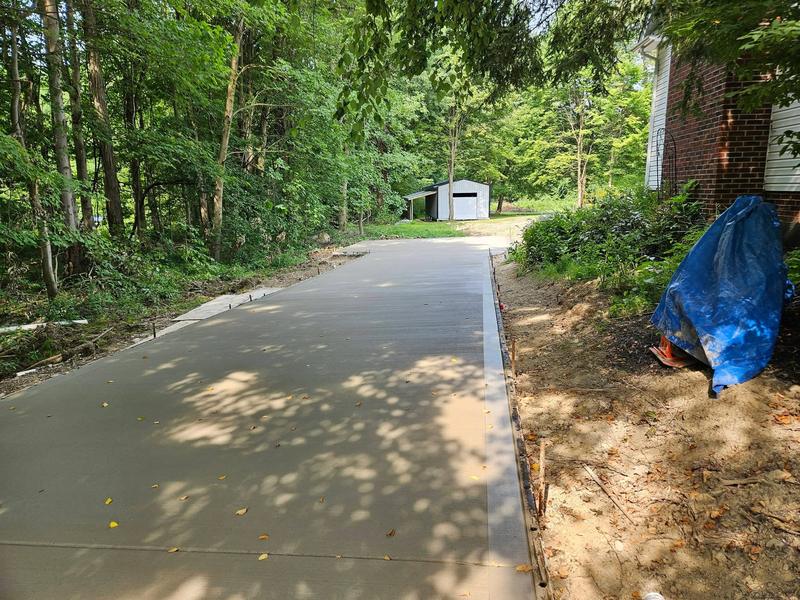 Concrete and construction project completed by CS & Sons Concrete LLC in Northeast Ohio
