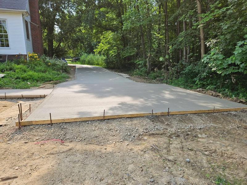 Concrete and construction project completed by CS & Sons Concrete LLC in Northeast Ohio