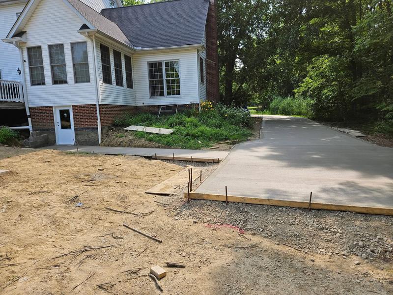 Concrete and construction project completed by CS & Sons Concrete LLC in Northeast Ohio