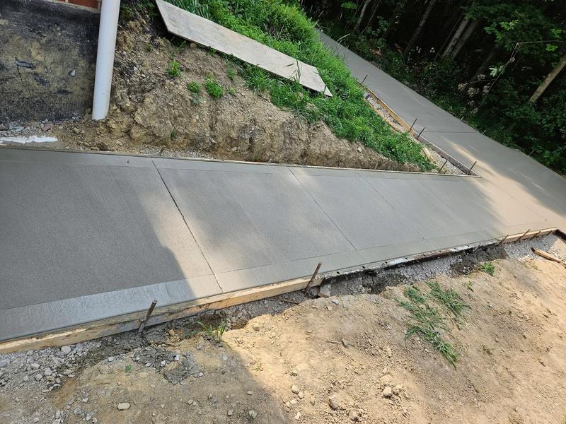 Concrete and construction project completed by CS & Sons Concrete LLC in Northeast Ohio