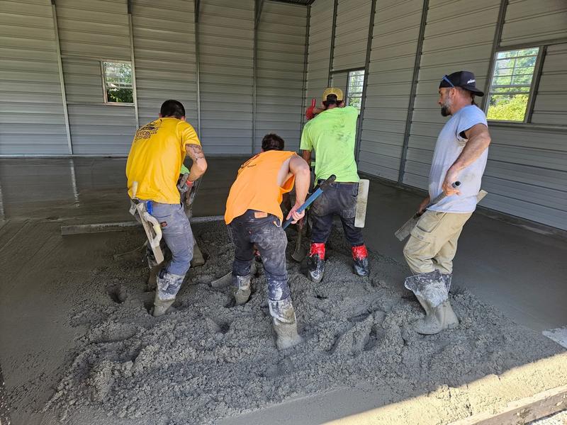 Concrete and construction project completed by CS & Sons Concrete LLC in Northeast Ohio