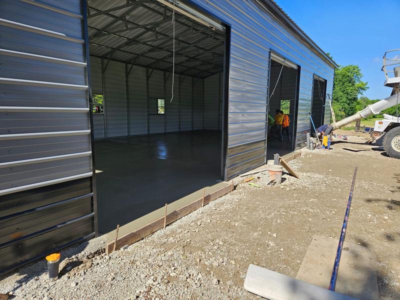 Concrete and construction project completed by CS & Sons Concrete LLC in Northeast Ohio
