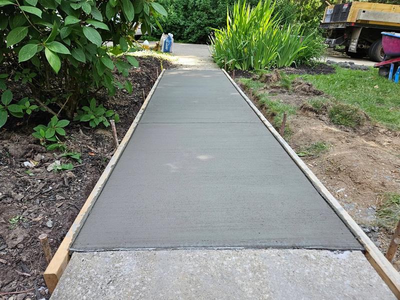 Concrete and construction project completed by CS & Sons Concrete LLC in Northeast Ohio