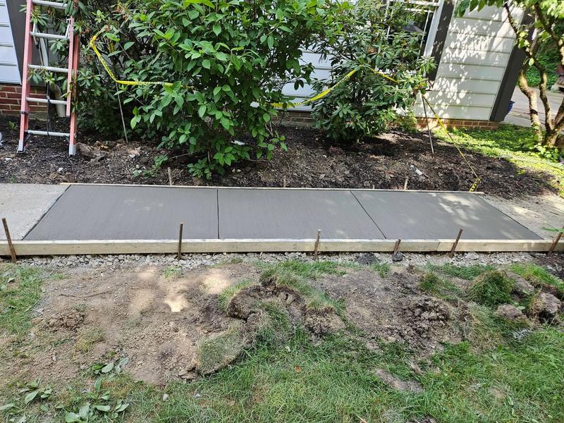 Concrete and construction project completed by CS & Sons Concrete LLC in Northeast Ohio