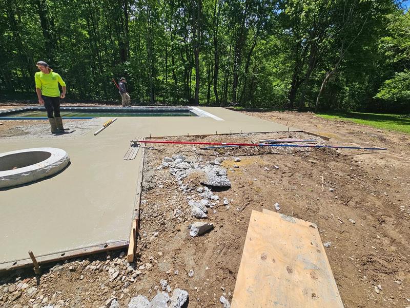Concrete and construction project completed by CS & Sons Concrete LLC in Northeast Ohio