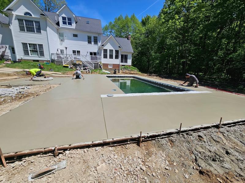 Concrete and construction project completed by CS & Sons Concrete LLC in Northeast Ohio