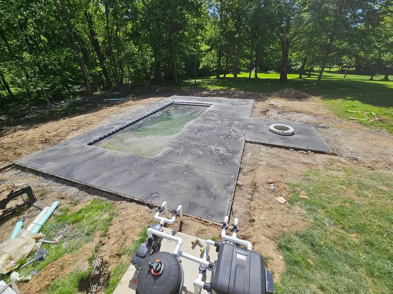 Concrete and construction project completed by CS & Sons Concrete LLC in Northeast Ohio