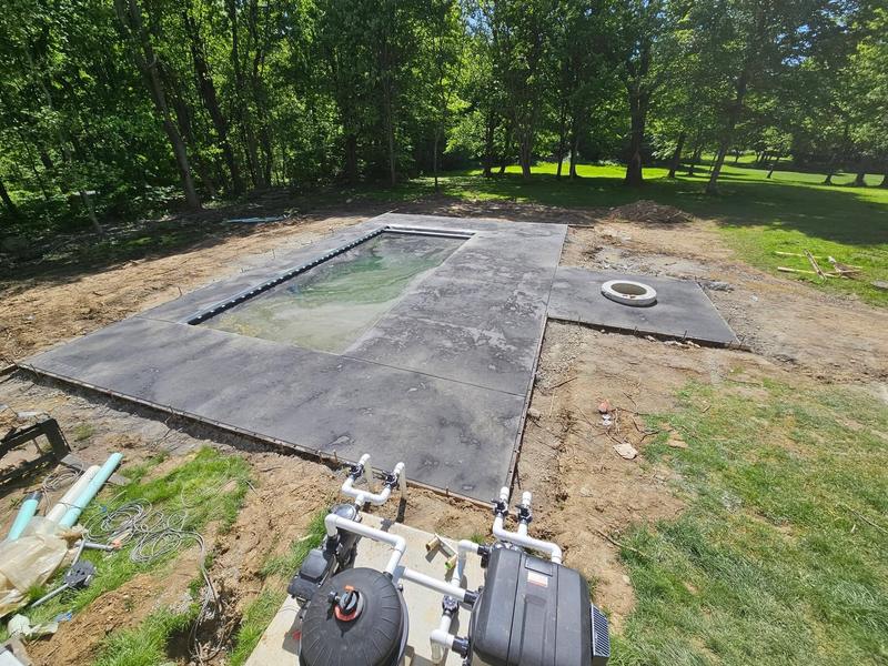 Concrete and construction project completed by CS & Sons Concrete LLC in Northeast Ohio