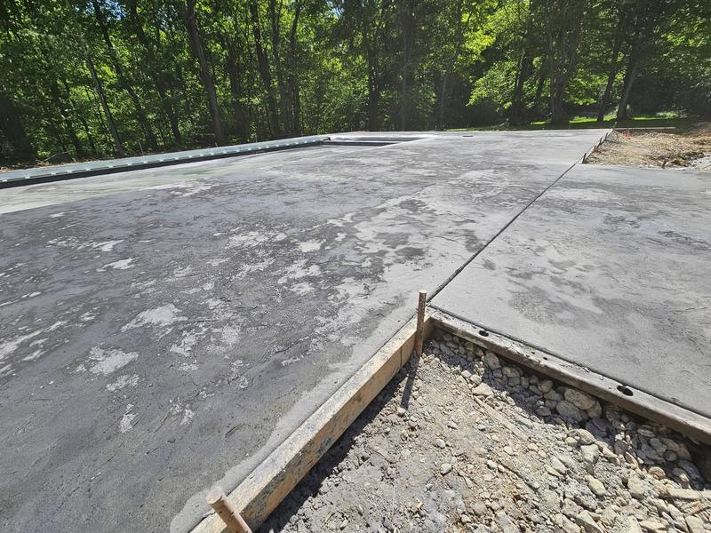 Concrete and construction project completed by CS & Sons Concrete LLC in Northeast Ohio