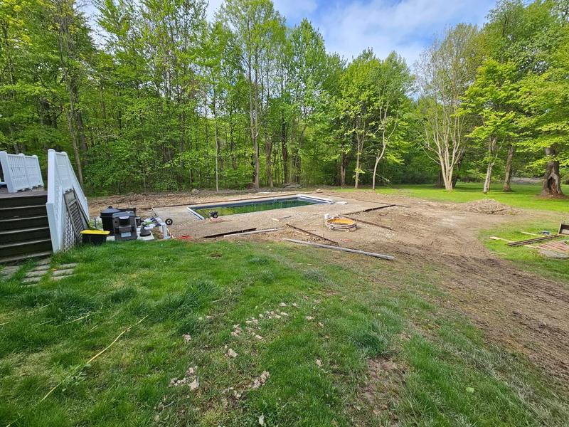 Concrete and construction project completed by CS & Sons Concrete LLC in Northeast Ohio