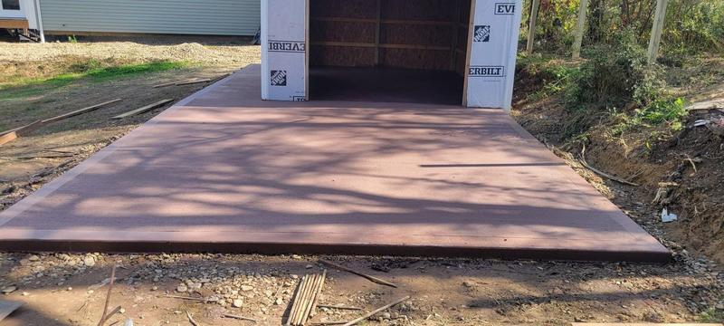 Concrete and construction project completed by CS & Sons Concrete LLC in Northeast Ohio