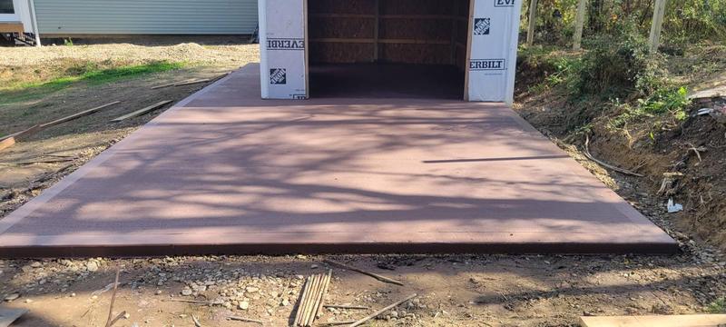 Concrete and construction project completed by CS & Sons Concrete LLC in Northeast Ohio