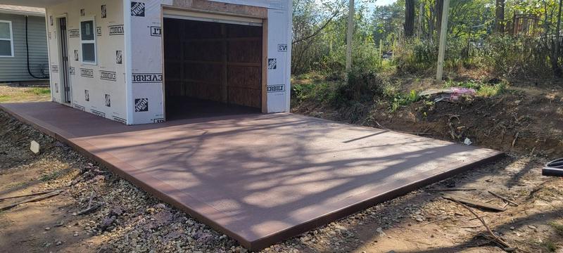 Concrete and construction project completed by CS & Sons Concrete LLC in Northeast Ohio
