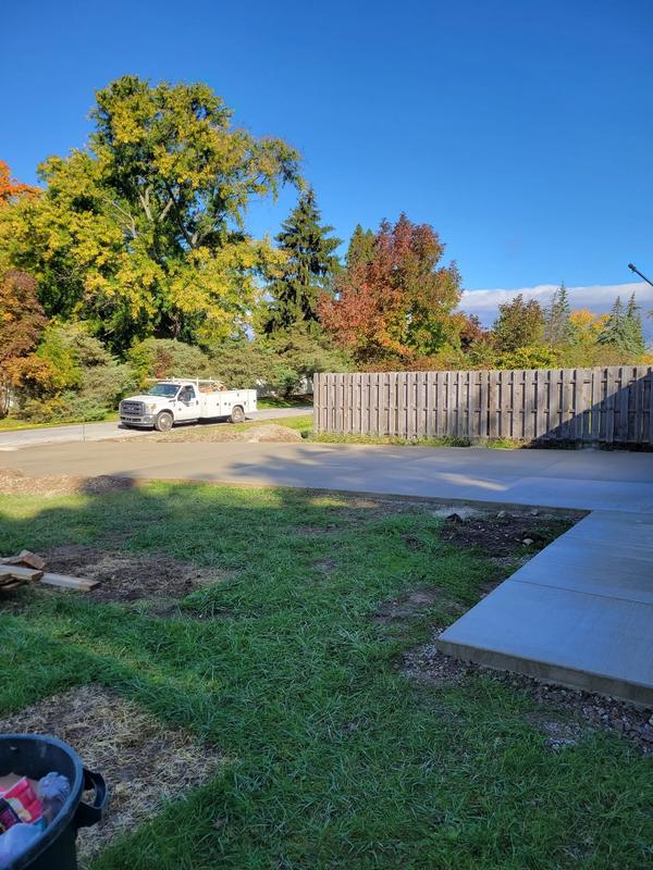 Concrete and construction project completed by CS & Sons Concrete LLC in Northeast Ohio