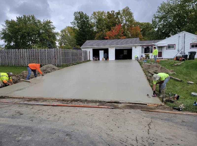 Concrete and construction project completed by CS & Sons Concrete LLC in Northeast Ohio